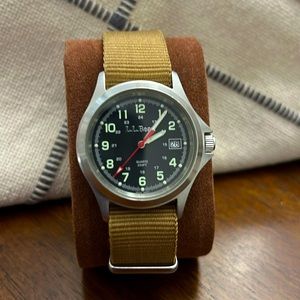 L.L. Bean Vintage Field Watch Stainless Steel
